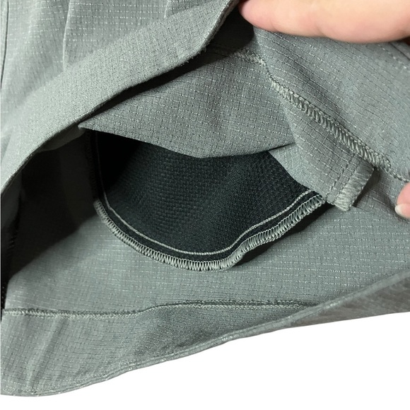 Prana Hybridizer Shorts Gorpcore Outdoors Elastic Waist Comfort Mid Rise Gray M - Picture 3 of 8